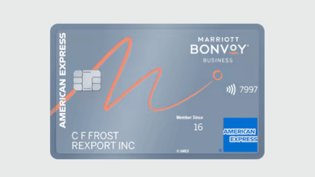 marriott bonvoy business american express card