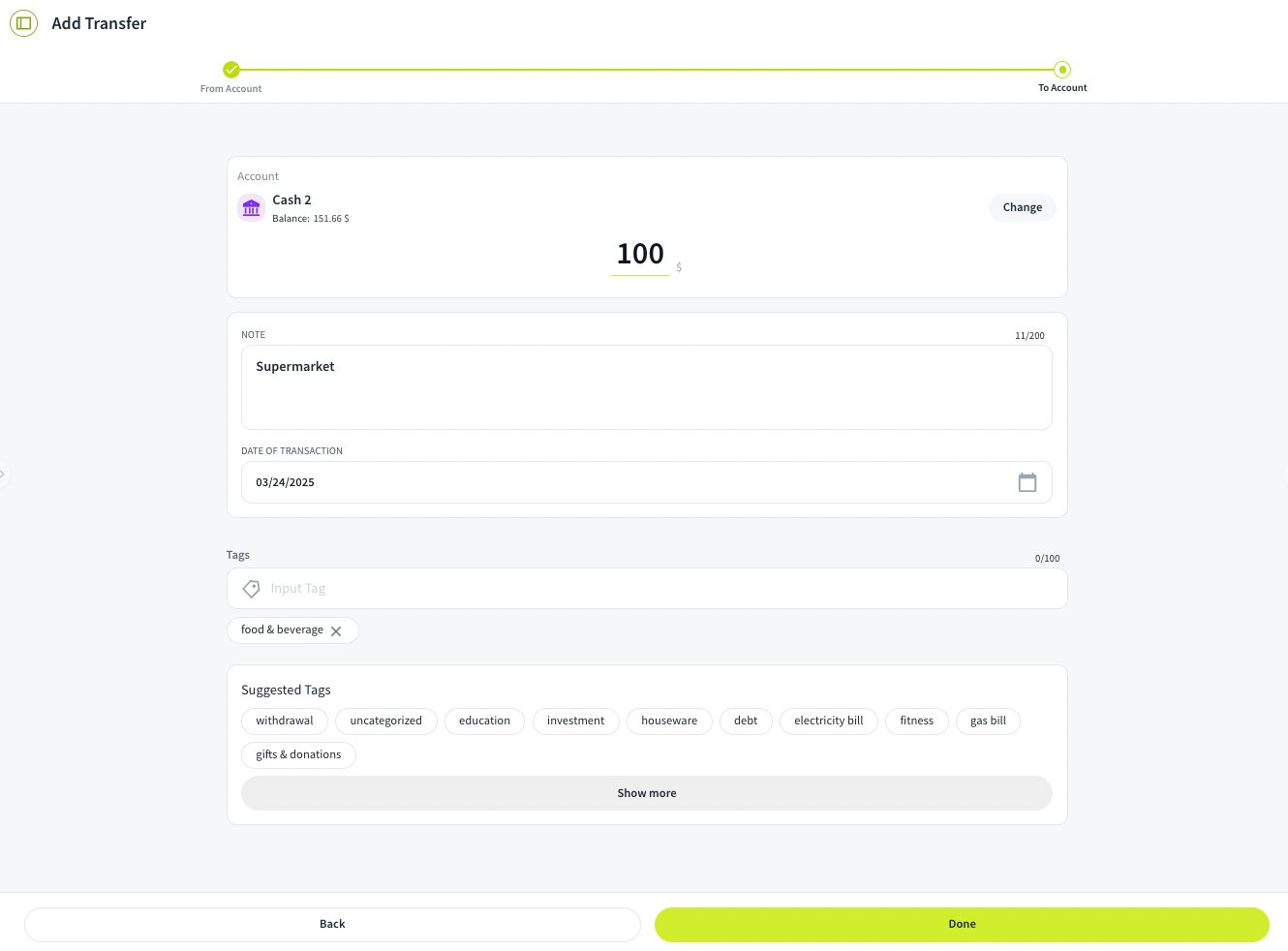 add transfer 3