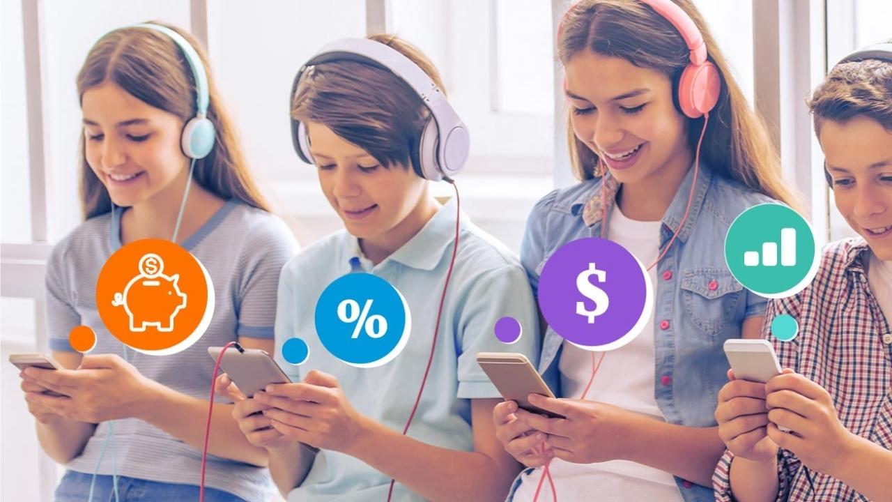 how kid and teen banking apps work