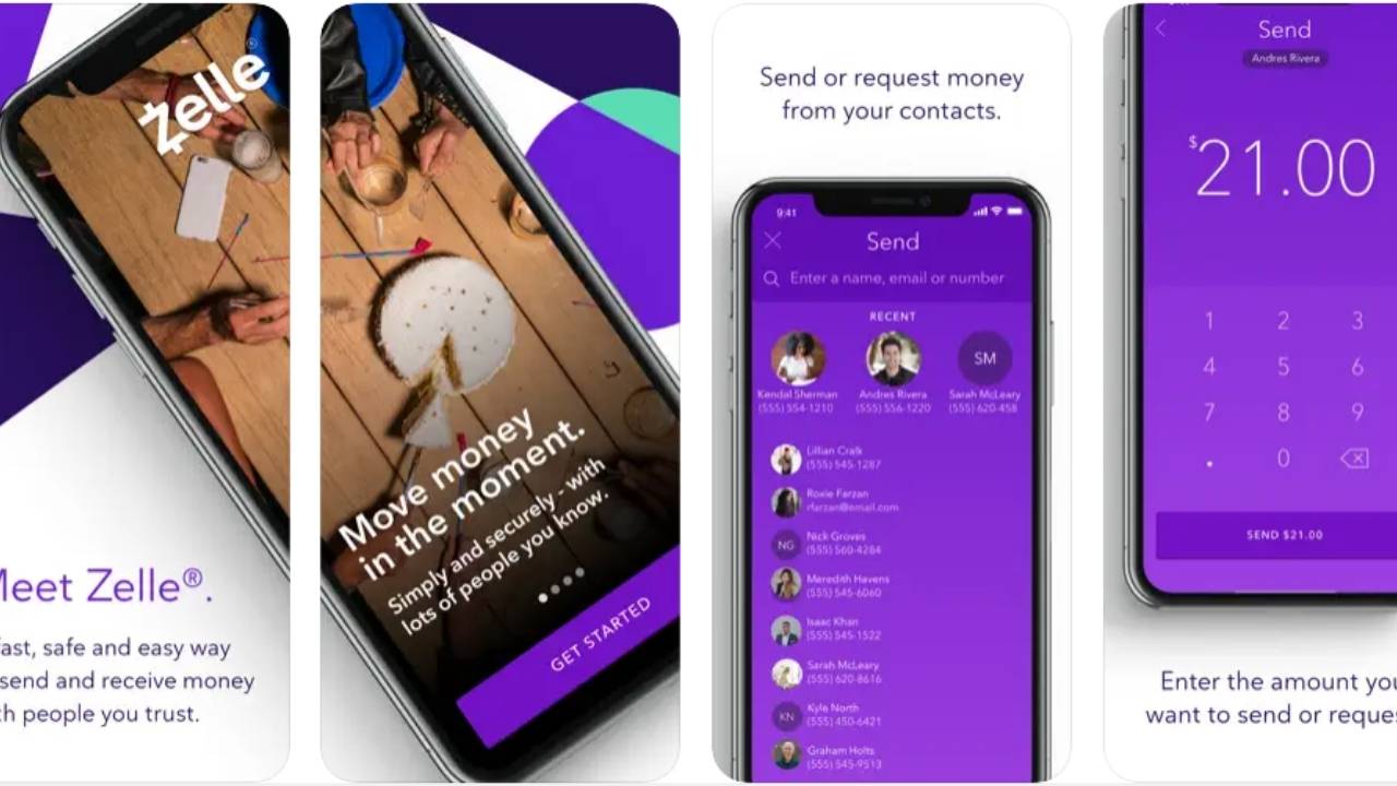 zelle best for instant bank transfers