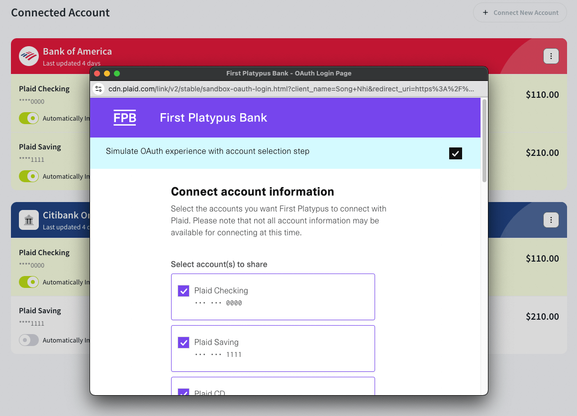 connect a new bank account 3