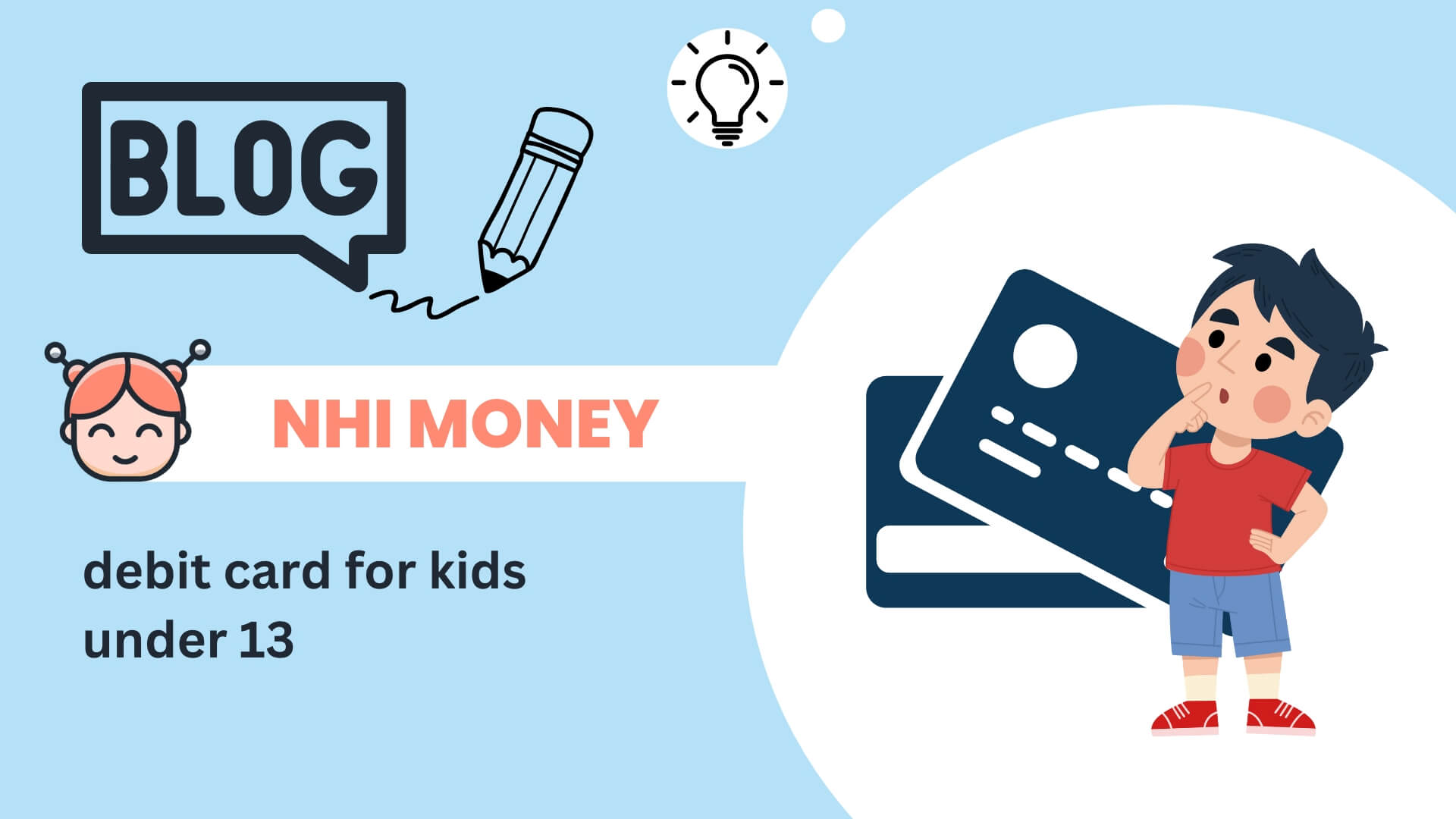 debit card for kids under 13