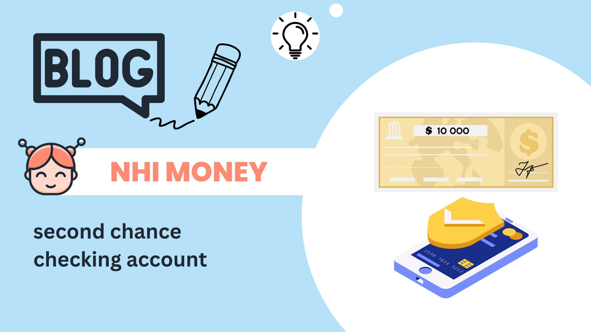 second chance checking account